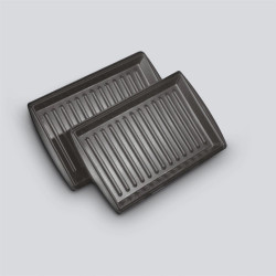 Sandwichera ULTRACOMB SW2801 3 en 1 antiadherente 750W negra