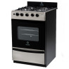 Cocina ESCORIAL MASTER STYLE INOX multigas 56cm 4 hornallas acero inoxidable outlet