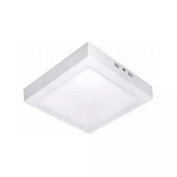 Plafón led MACROLED cuadrado 18W 1610lm 4500K luz neutra