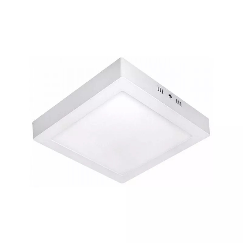 Plafón led MACROLED cuadrado 18W 1610lm 4500K luz neutra
