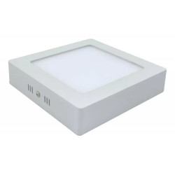 Plafón led MACROLED cuadrado 18W 1610lm 4500K luz neutra