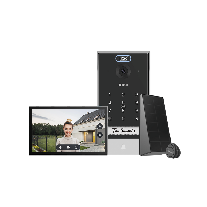Videportero inteligente EZVIZ EP7 IP65 2K Wi-Fi Carga Solar