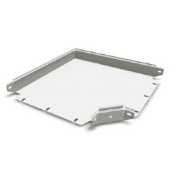 Curva plana samet cincada 45° perforada 150mm ala 50