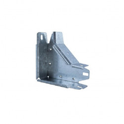 Curva plana samet cincada 90° perforada 600mm ala 50