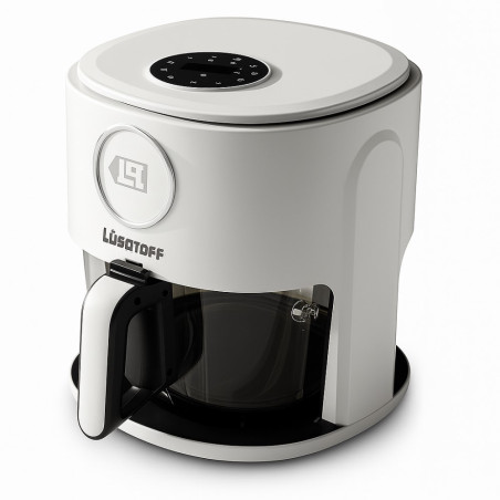 Freidora de aire LUSQTOFF digital 5,5 litros 1200W blanca