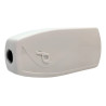 Ficha macho PERCAN PLAST 202-2PB salida lateral bipolar 10A blanco