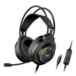 Auriculares gamer GENIUS HS-GX580U USB con LED RGB