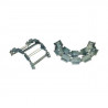 Curva vertical SAMET articulada y perforada 150mm ala 50
