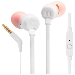 Auriculares JBL TUNE 110 3.5mm Blanco