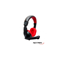 Auriculares gamer NETMAK NM-SHADOW