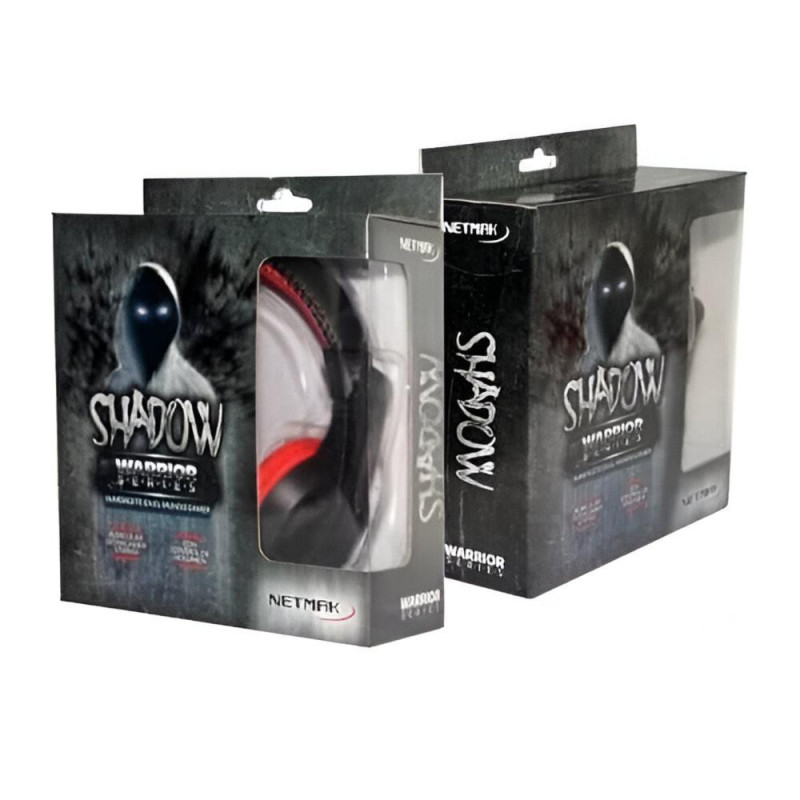 Auriculares gamer NETMAK NM-SHADOW