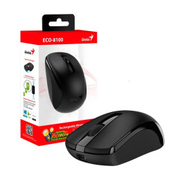 Mouse inalámbrico GENIUS ECO-8100 Recargable USB 1200DPI