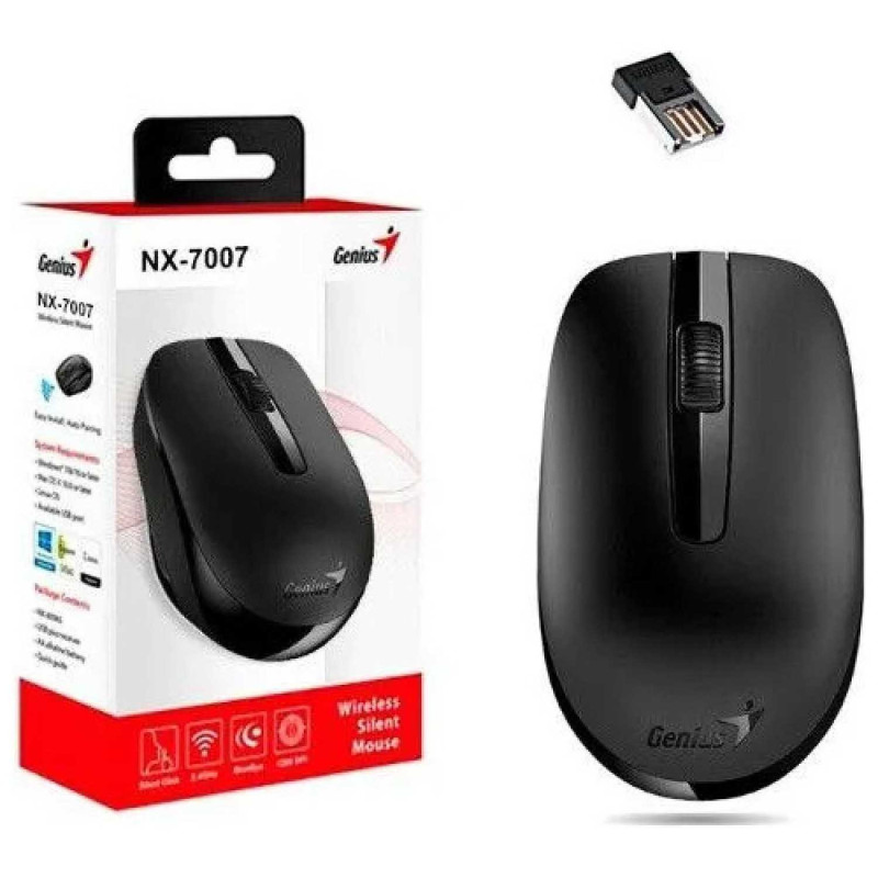 Mouse inalámbrico GENIUS NX-7007 Mouse inalámbrico GENIUS NX-7007