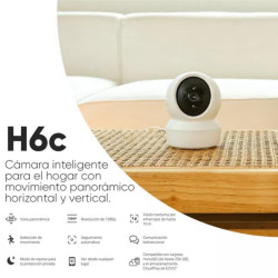 Cámara de seguridad EZVIZ H6C con paneo e inclinación OUTLET
