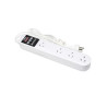 Prolongador TRV SMART E PLUS con protector de tensión 4 tomas 10A REACONDICIONADO