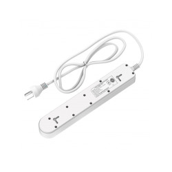 Prolongador TRV SMART E PLUS con protector de tensión 4 tomas 10A REACONDICIONADO