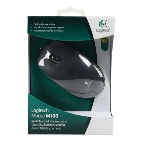 Mouse LOGITECH M100 USB 1000DPI