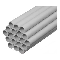 Caño rígido TECNOCOM pvc 25mm 1' 3 metros POR 24 UNIDADES (Paquete cerrado)