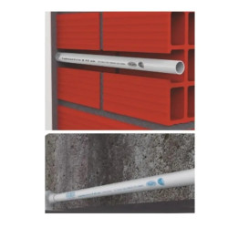 Caño rígido TECNOCOM pvc 22mm 7/8 3 metros 24 UNIDADES (Paquete cerrado)