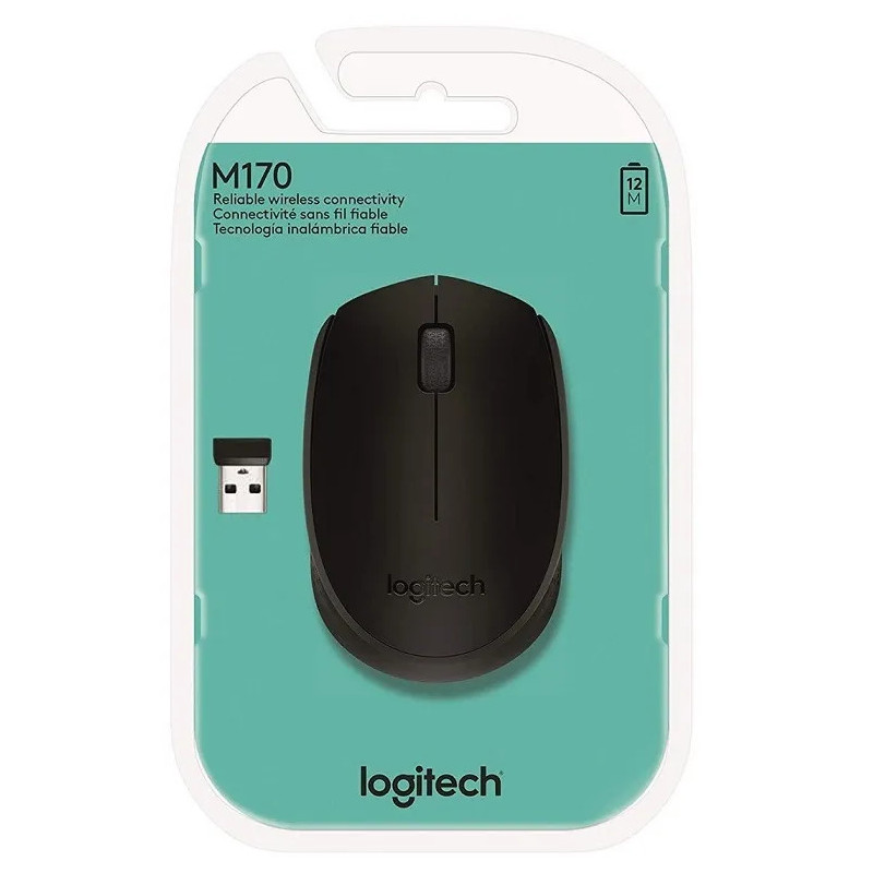 Mouse inalámbrico LOGITECH M170 1000DPI Mouse inalámbrico LOGITECH M170 1000DPI