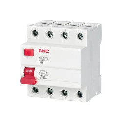 Disyuntor CNC YCB7RL tetrapolar 40A 30mA 4.5kA