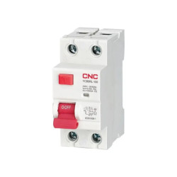 Disyuntor CNC YCB9RL bipolar 40A 30mA 6kA