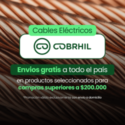 Cable sumergible COBRHIL 3x2.5mm2 por metro IRAM NM-280 venta exclusiva con envió a domicilio