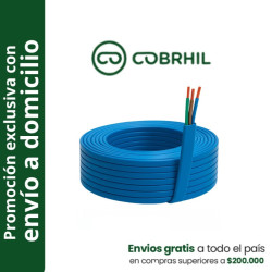 Cable sumergible COBRHIL 3x1.5mm2 por metro IRAM NM-280 venta exclusiva con envió a domicilio