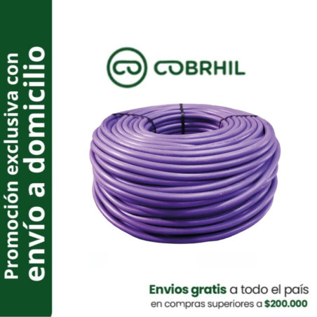 Cable subterraneo COBRHIL 4x2.5mm2 por metro IRAM 2183-NM247-3 venta exclusiva con envió a domicilio