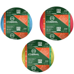 Combo cable unipolar COBRHIL 2.5mm2 3 por 100 metros