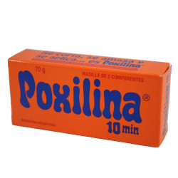 Pegamento poxilina poxipol 70g 10 minutos 70 gramos