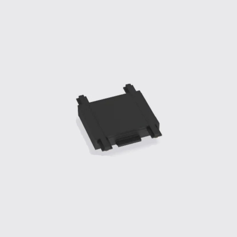 Conector prolongador MACROLED SKYLINE de riel magnético DC48V negro