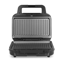 Sandwichera ATMA SM9000P 2 en 1 placas intercambiables negra