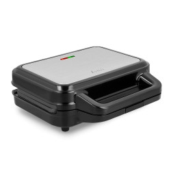 Sandwichera ATMA SM9000P 2 en 1 placas intercambiables negra