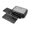 Sandwichera ATMA SM9000P 2 en 1 placas intercambiables negra