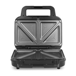 Sandwichera ATMA SM9000P 2 en 1 placas intercambiables negra