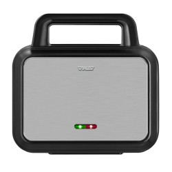 Sandwichera ATMA SM9000P 2 en 1 placas intercambiables negra