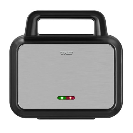 Sandwichera ATMA SM9000P 2 en 1 placas intercambiables negra