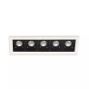 Embutido led LUCCIOLA GYON 10W 800lm 5 luces 3000K luz cálida blanco