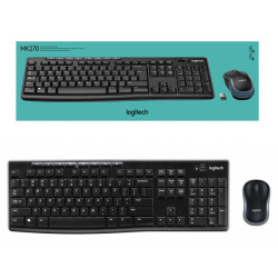 Combo Teclado + Mouse LOGITECH MK270 USB