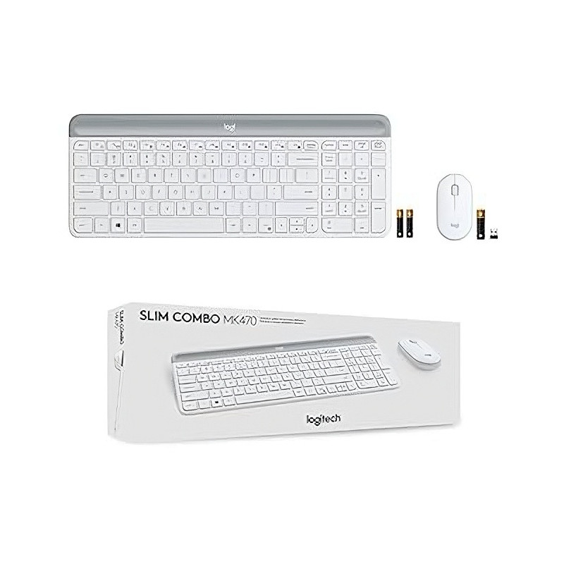 Combo Teclado + Mouse LOGITECH MK470 inalámbrico