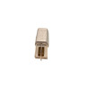 Conector Punta STARNOVA para riel blanco