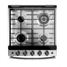 Cocina DREAN CD5617AI0 Multigas 56cm 4 hornallas con freidora de aire acero inoxidable
