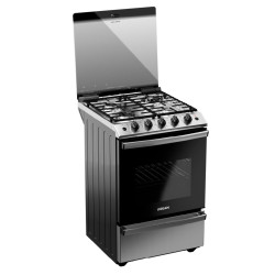 Cocina DREAN CD5617AI0 Multigas 56cm 4 hornallas con freidora de aire acero inoxidable