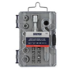 Juego de llave BREMEN crique 1/4 18 Pz