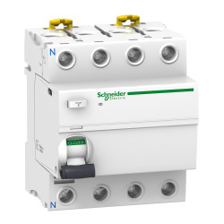 Disyuntor SCHNEIDER ACTI9 IID tetrapolar 100A 300mA