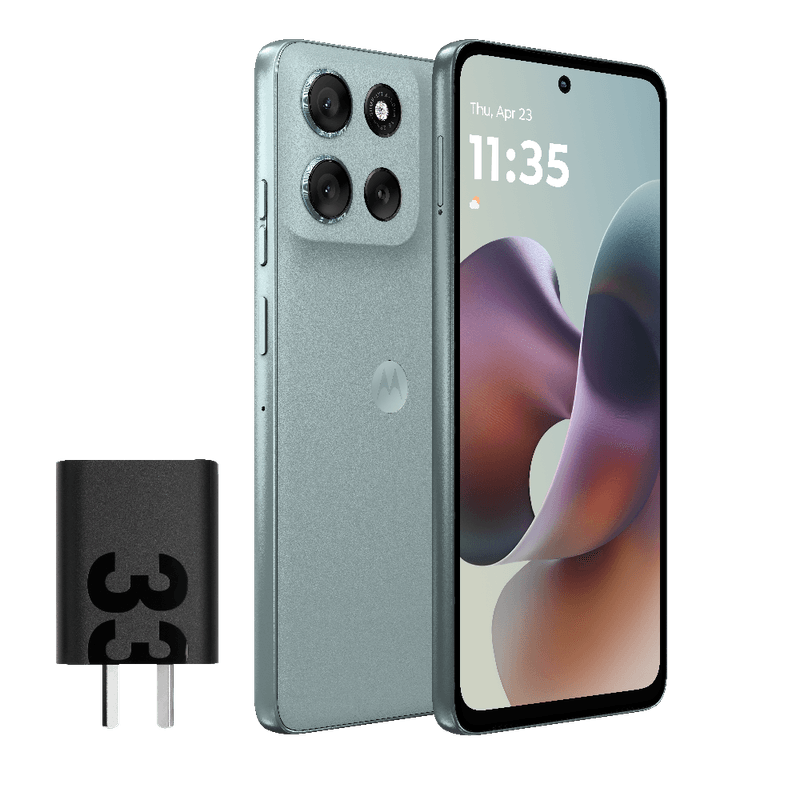 Celular MOTOROLA G56 5G 8GB RAM 256GB gris con cargador