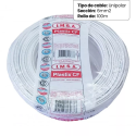 Rollo de cable unipolar IMSA PLASTIX CF 6mm2 100 metros norma IRAM 2183-NM247-3