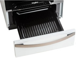 Cocina WHIRLPOOL WFB57DWDNA Multigas 56cm 4 hornallas blanca outlet