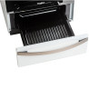 Cocina WHIRLPOOL WFB57DWDNA Multigas 56cm 4 hornallas blanca outlet